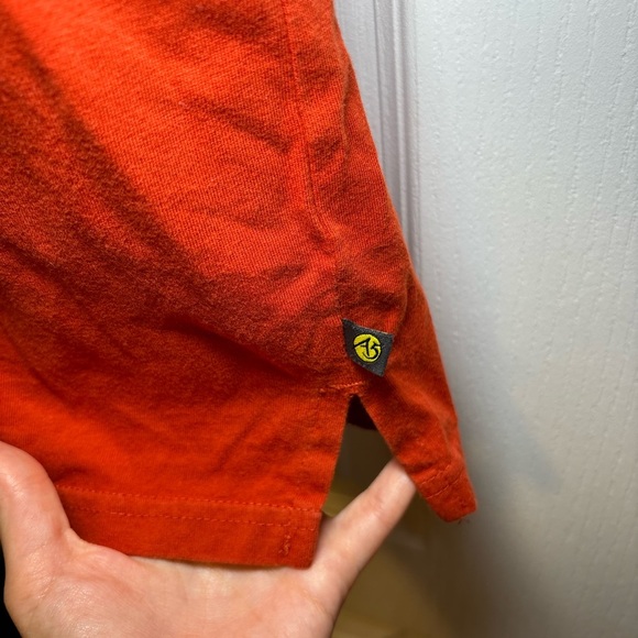 The North Face - Outdoor Basic Men’s Orange Sunriser Short Sleeve Tee in Size XL - Picture 6 of 11